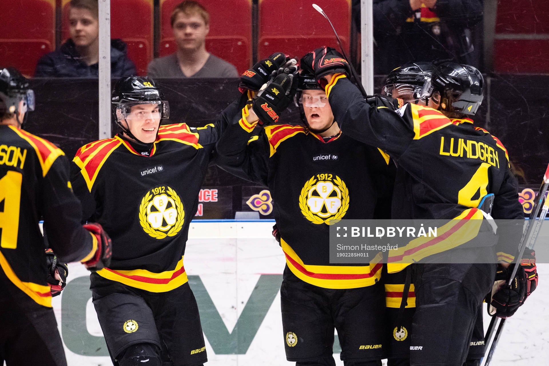 Brynäs Jesper Boqvist jublar