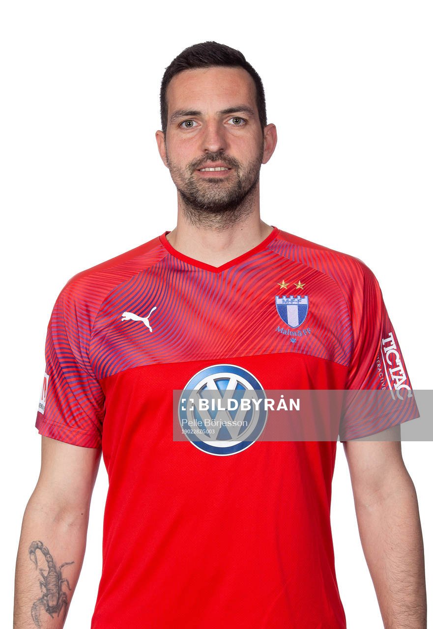 Malmö FFs målvakt Dusan Melichárek