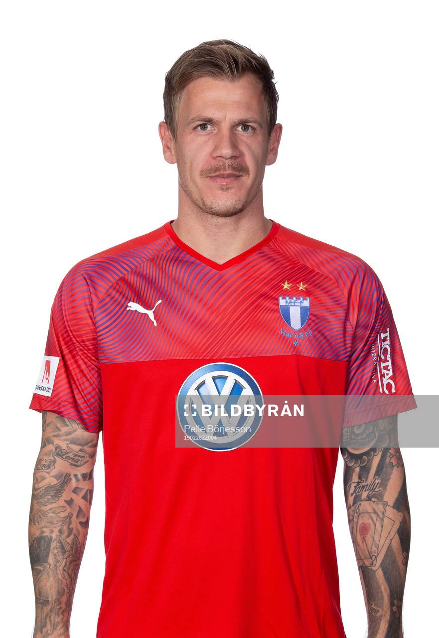 Malmö FFs målvakt Johan Dahlin