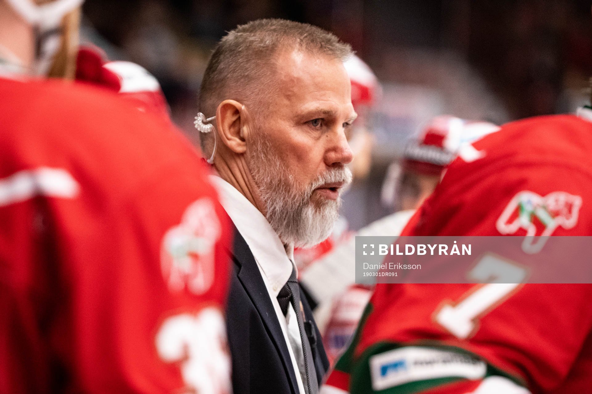 Moras tränare Mats Lusth