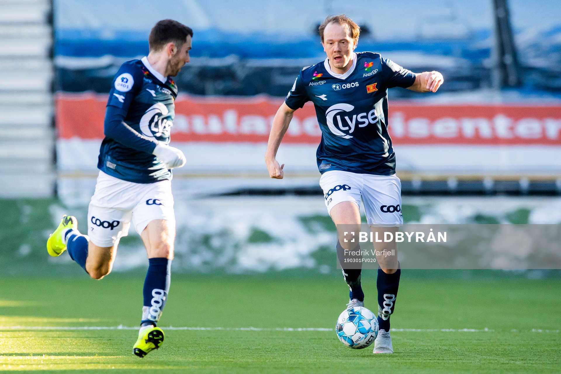 Zymer Bytygi and Rolf Daniel Vikstøl of Viking