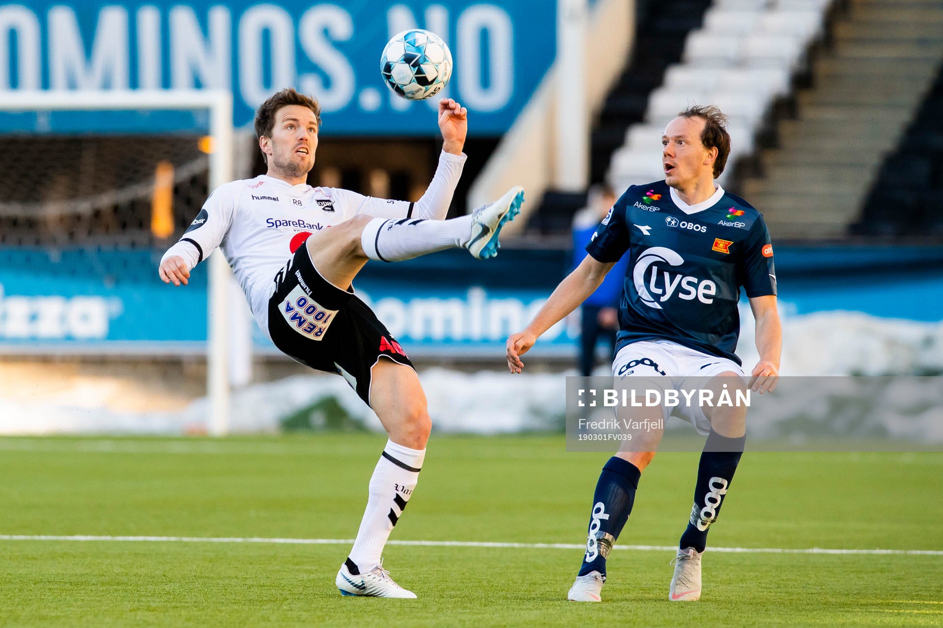 Espen Ruud of Odd and Rolf Daniel Vikstøl of Viking