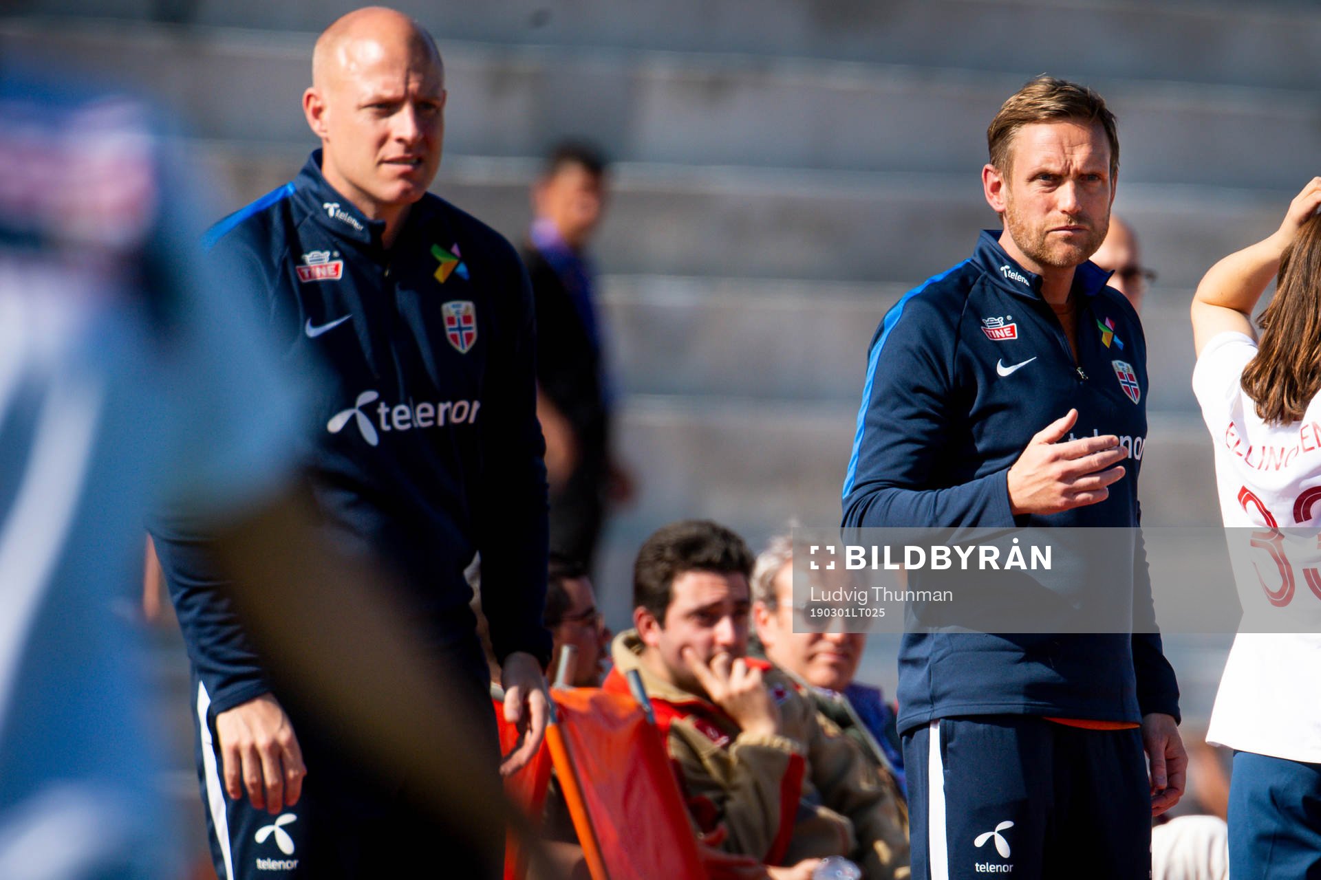 Anders Jacobson, assistant coach of Norway, and Martin