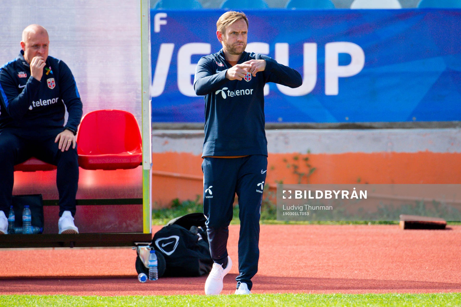Martin Sjögren, head coach of Norway