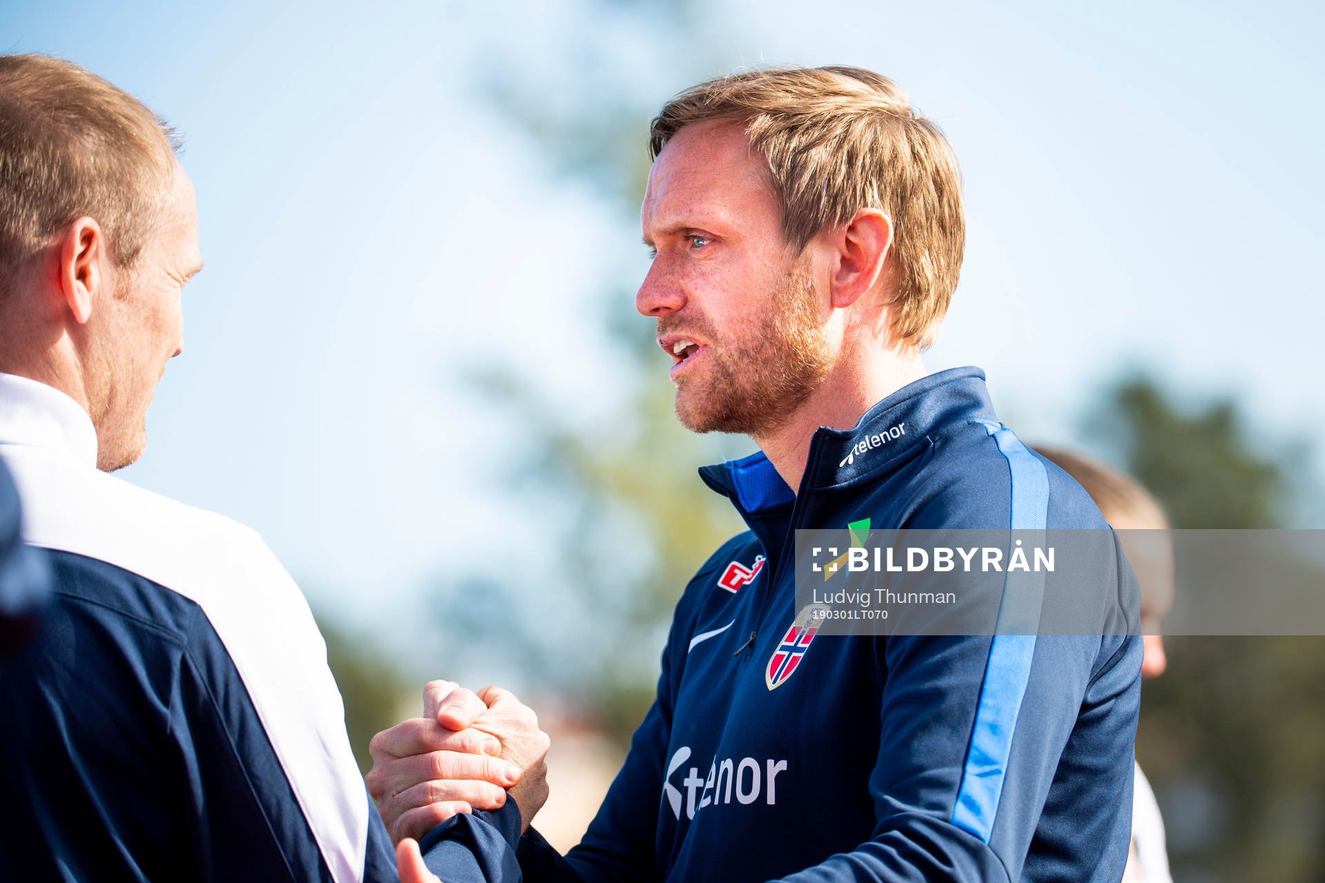 Martin Sjögren, head coach of Norway