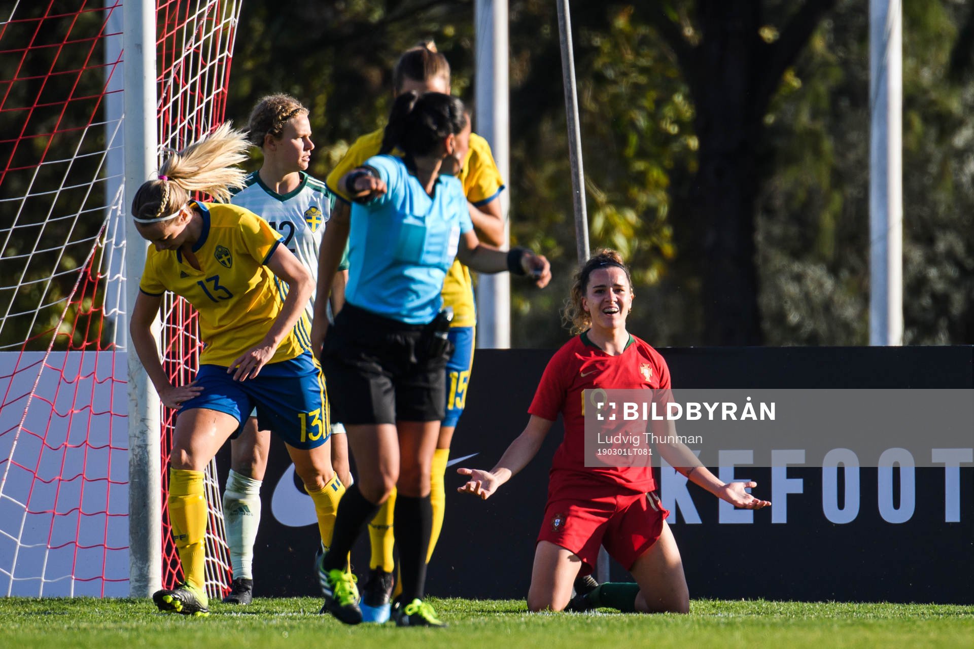 Ana Caoeta of Portugal looks dejected