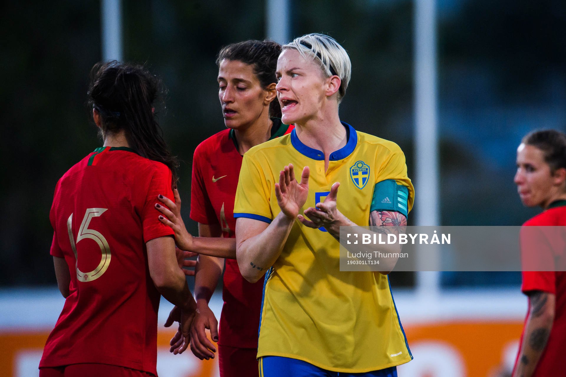 Nilla Fischer of Sweden