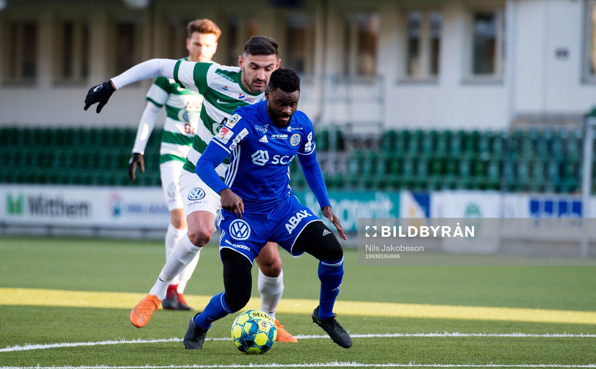 Sundsvalls Maic Sema och Västerås Ilir Berishq