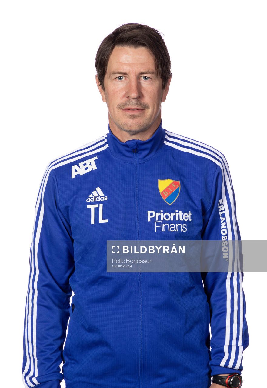 Djurgårdens tränare Thomas Lagerlöf