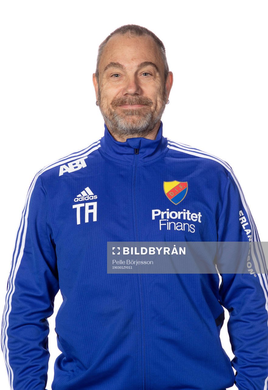 Djurgårdens fysioterapeut Thomas Avenbrand