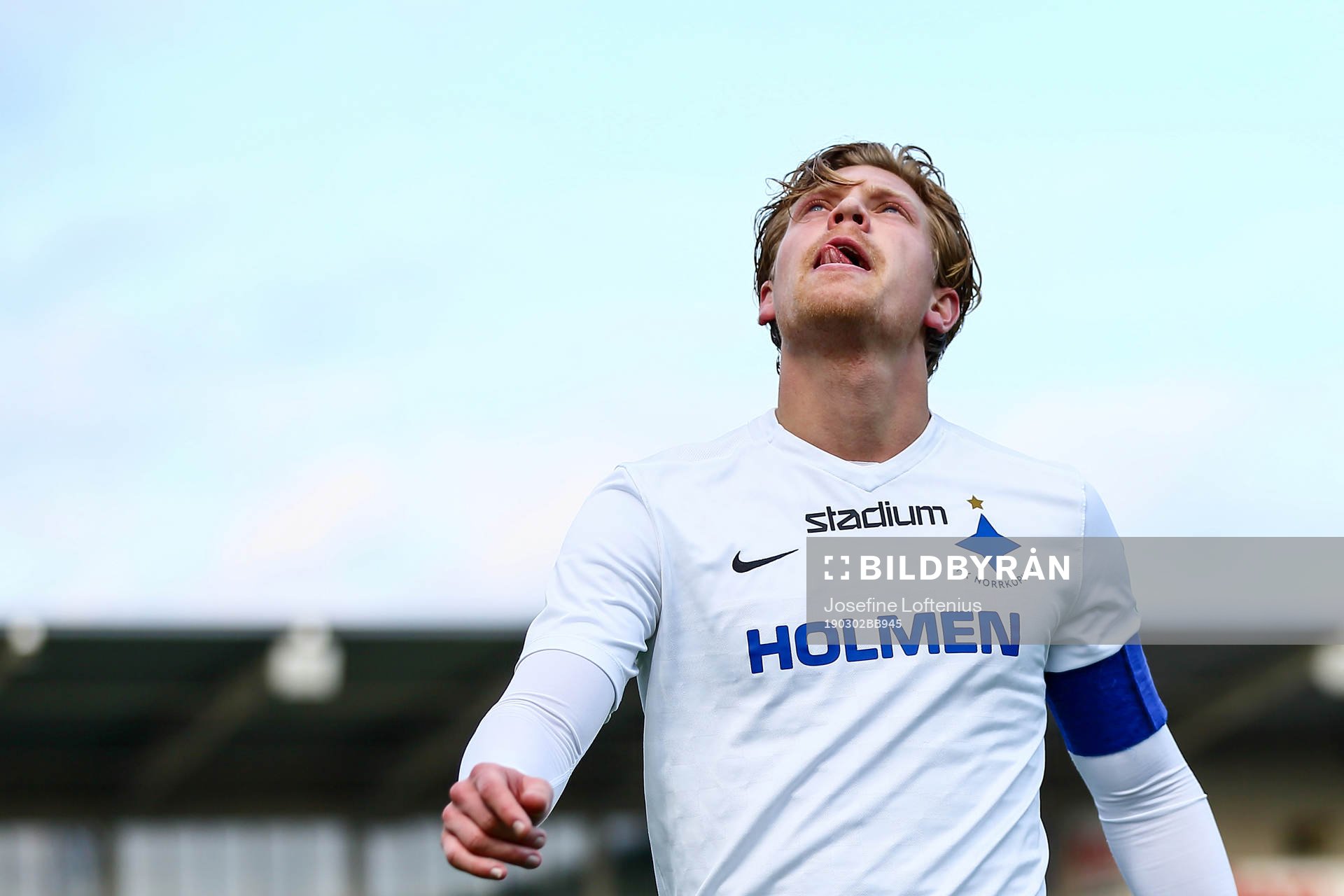 IFK Norrköpings Alexander Fransson deppar