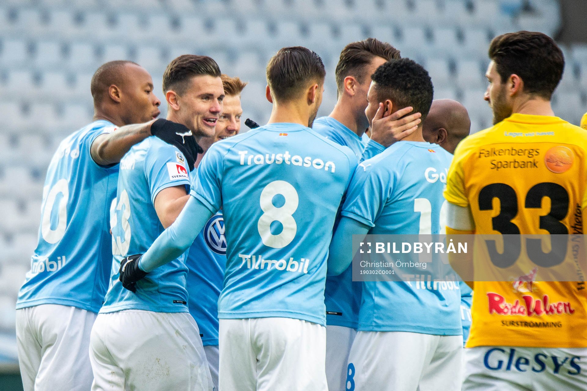 Malmö FFs Marcus Antonsson jublar