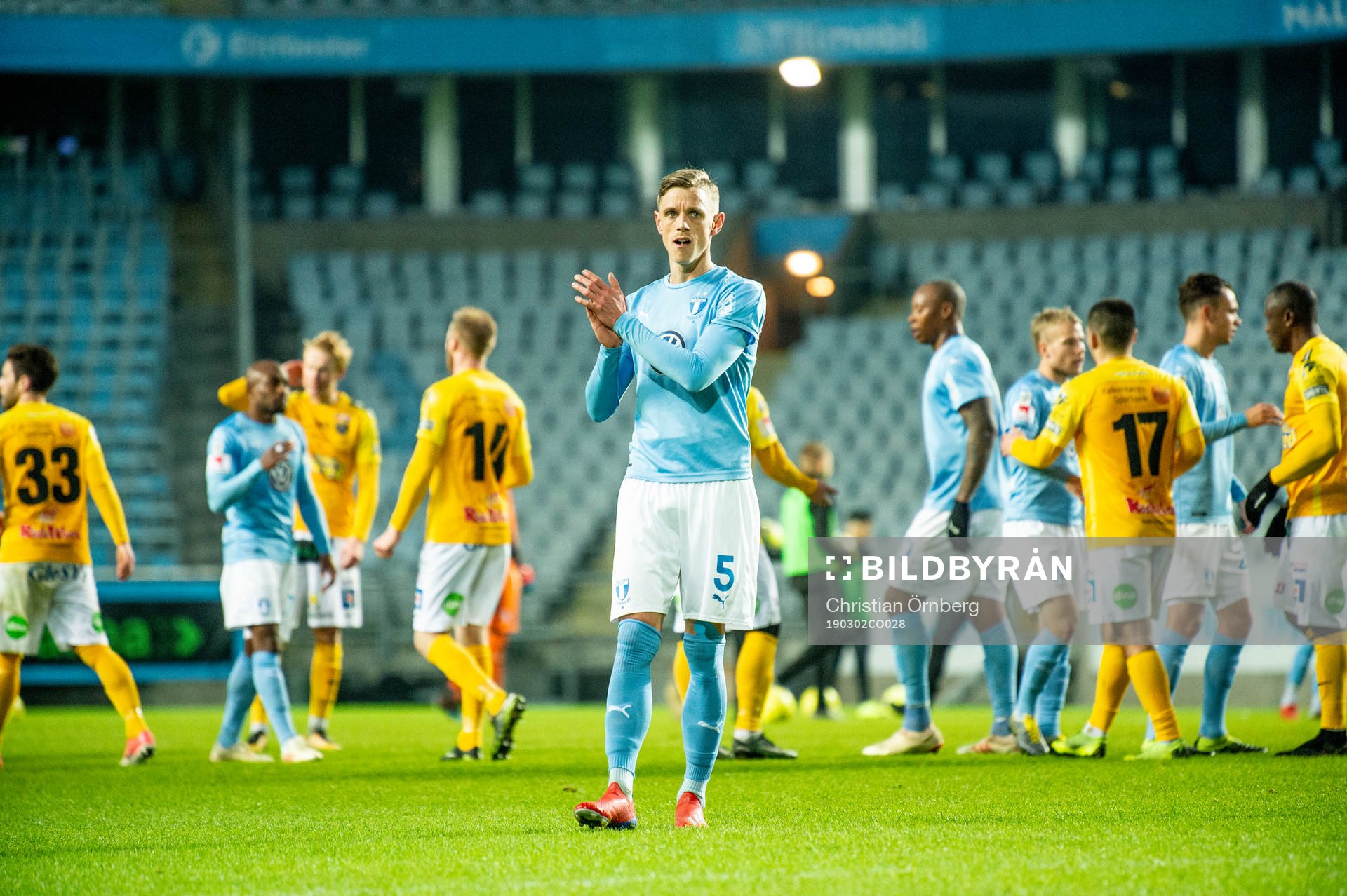 Malmö FFs Sören Rieks deppar