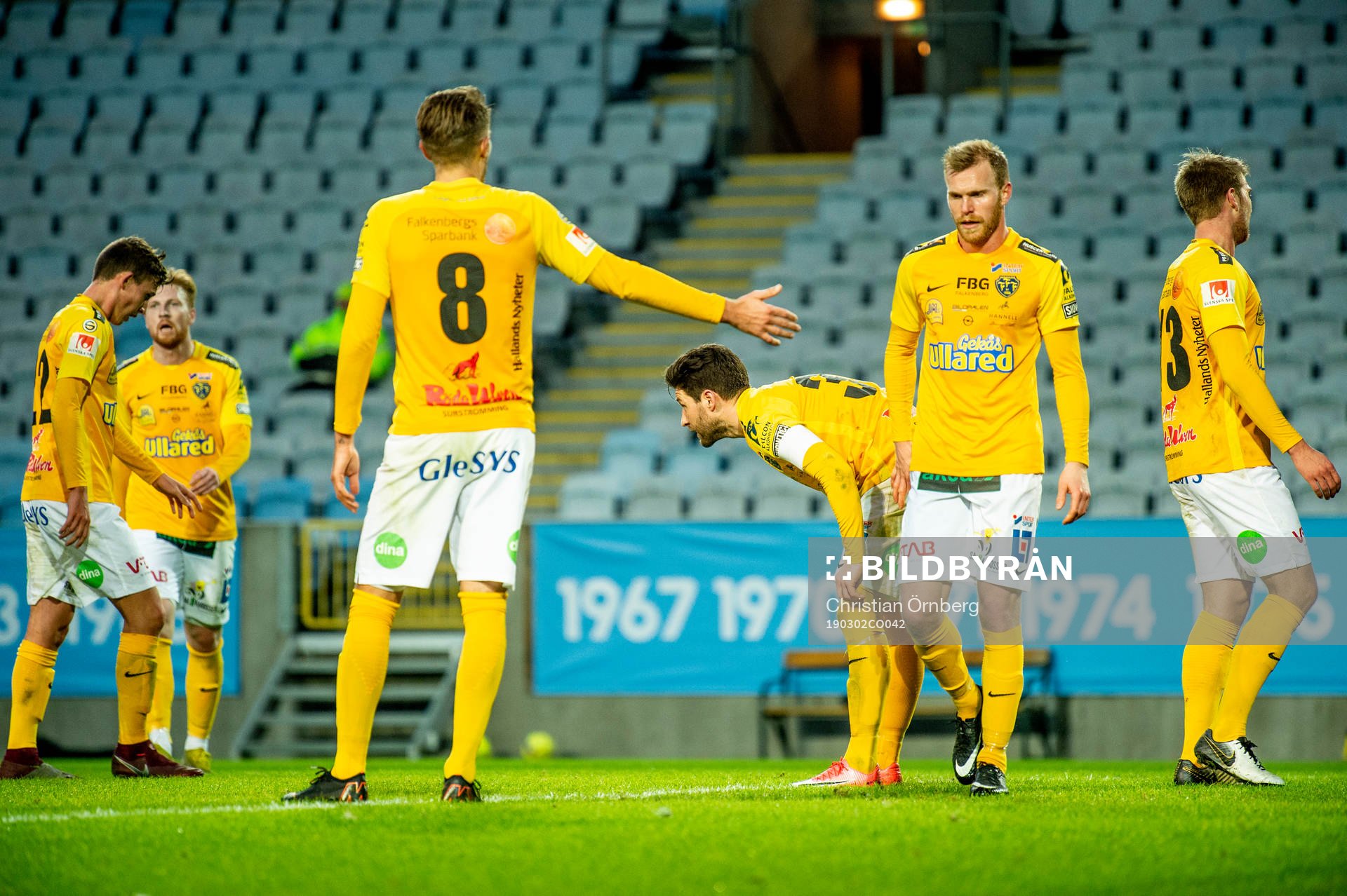 Falkenbergs spelare deppar