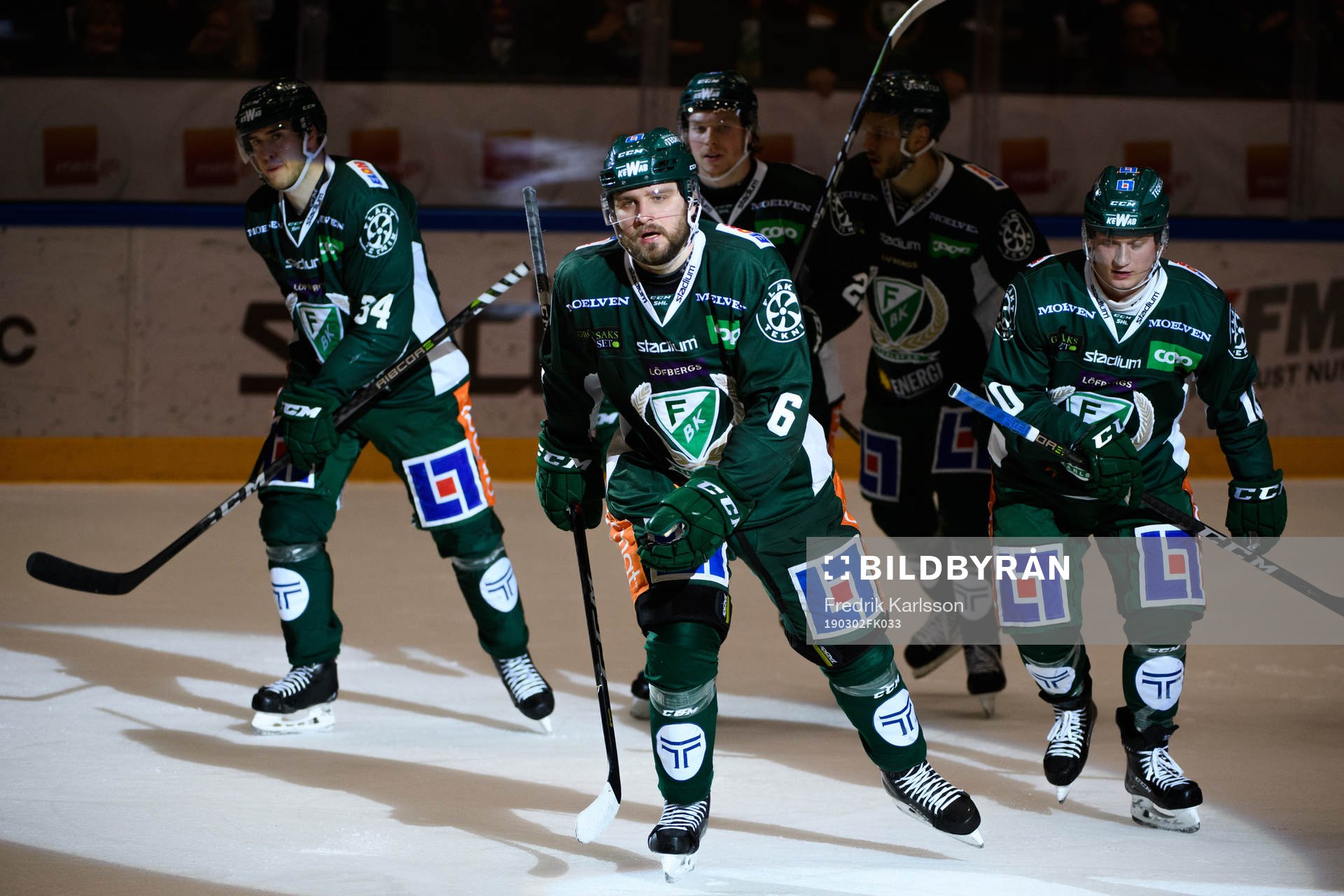 Färjestads Mikael Wikstrand jublar