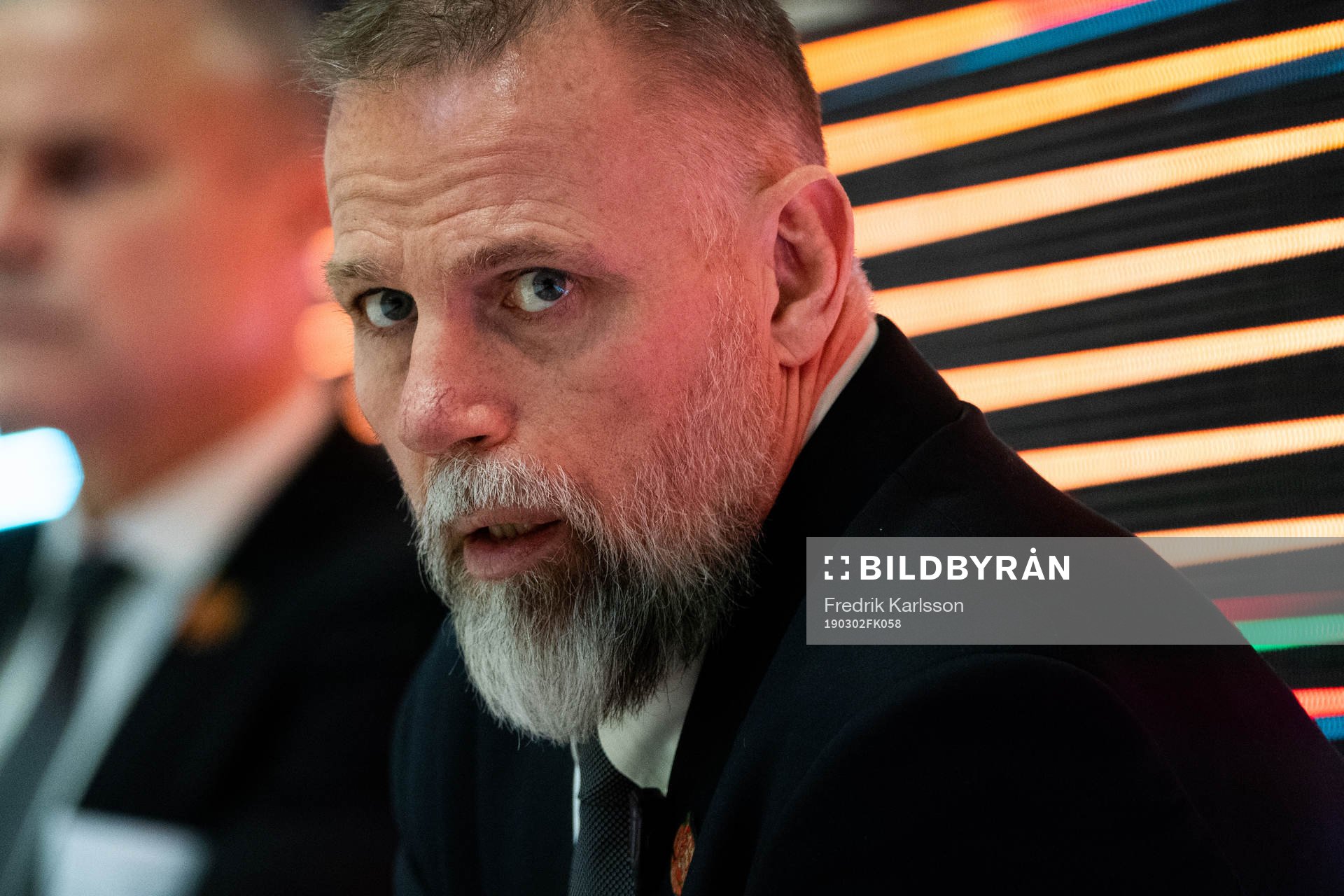 Moras tränare Mats Lusth