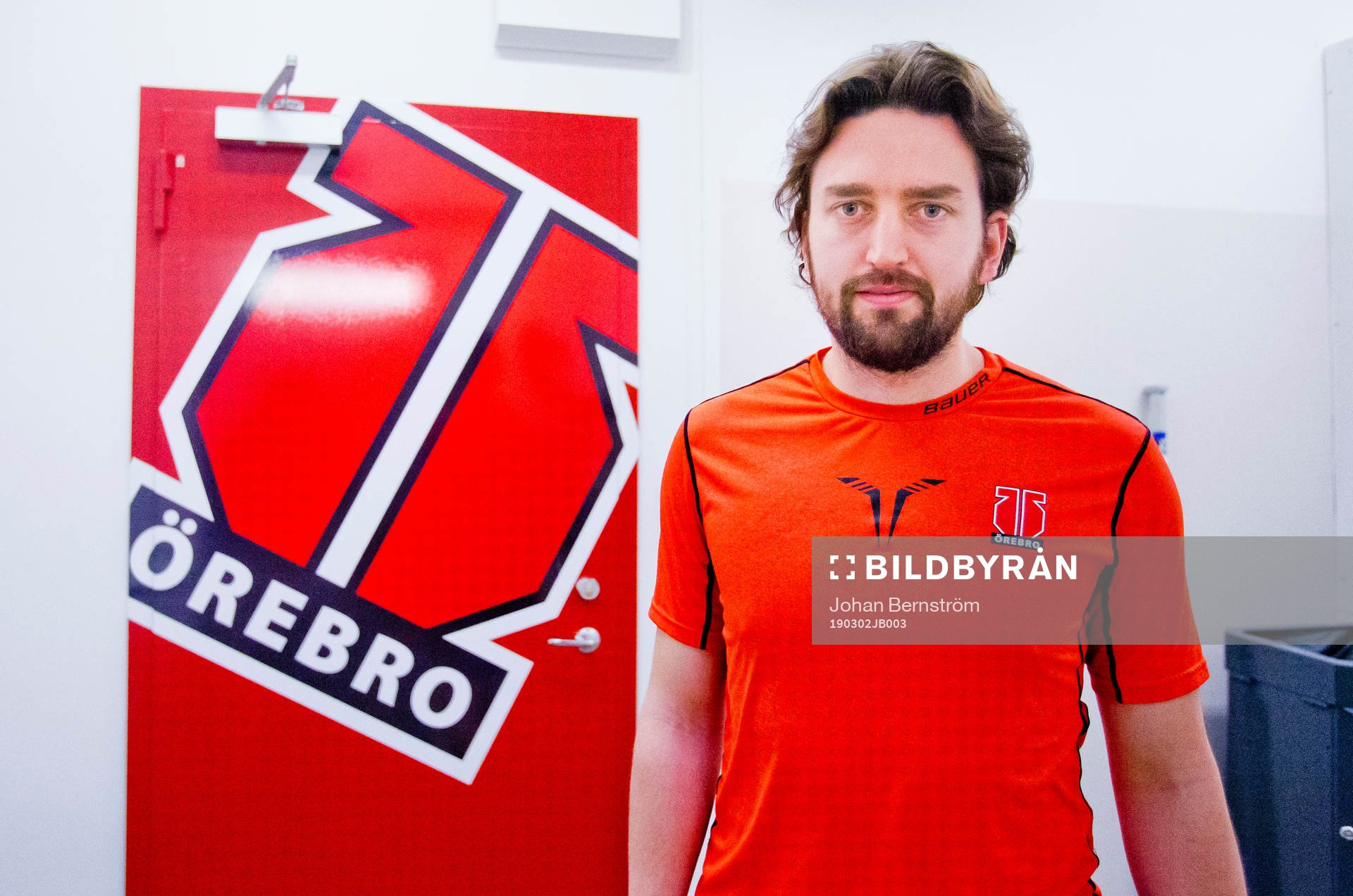 Porträtt på Örebros målvakt Jhonas Enroth