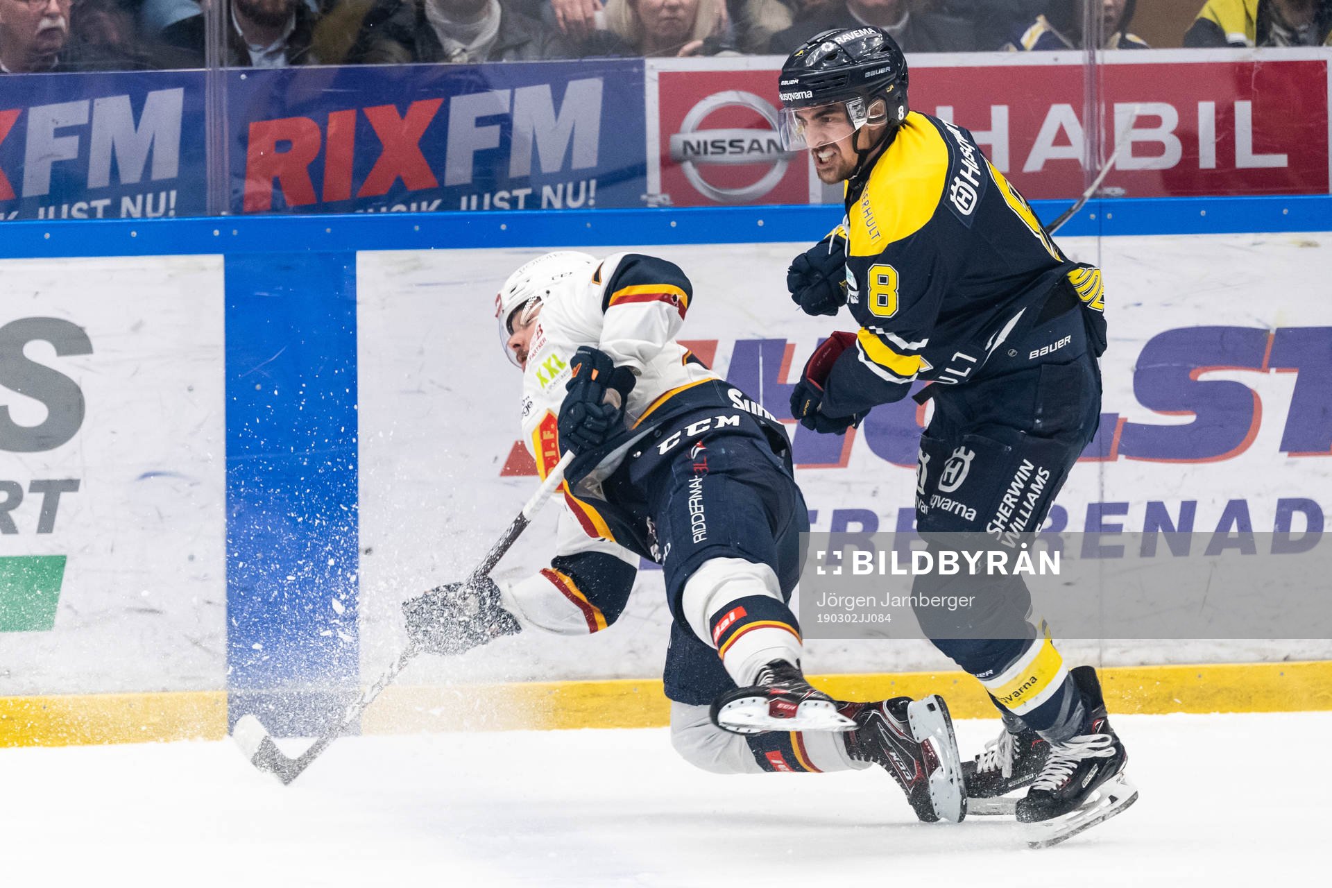 s Nils Andersson och Djurgårdens Emil Bemström