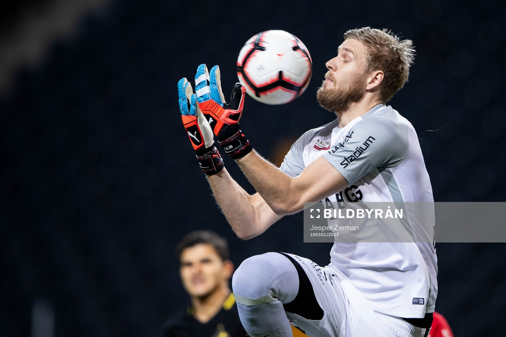 Örgrytes målvakt Fredrik Andersson