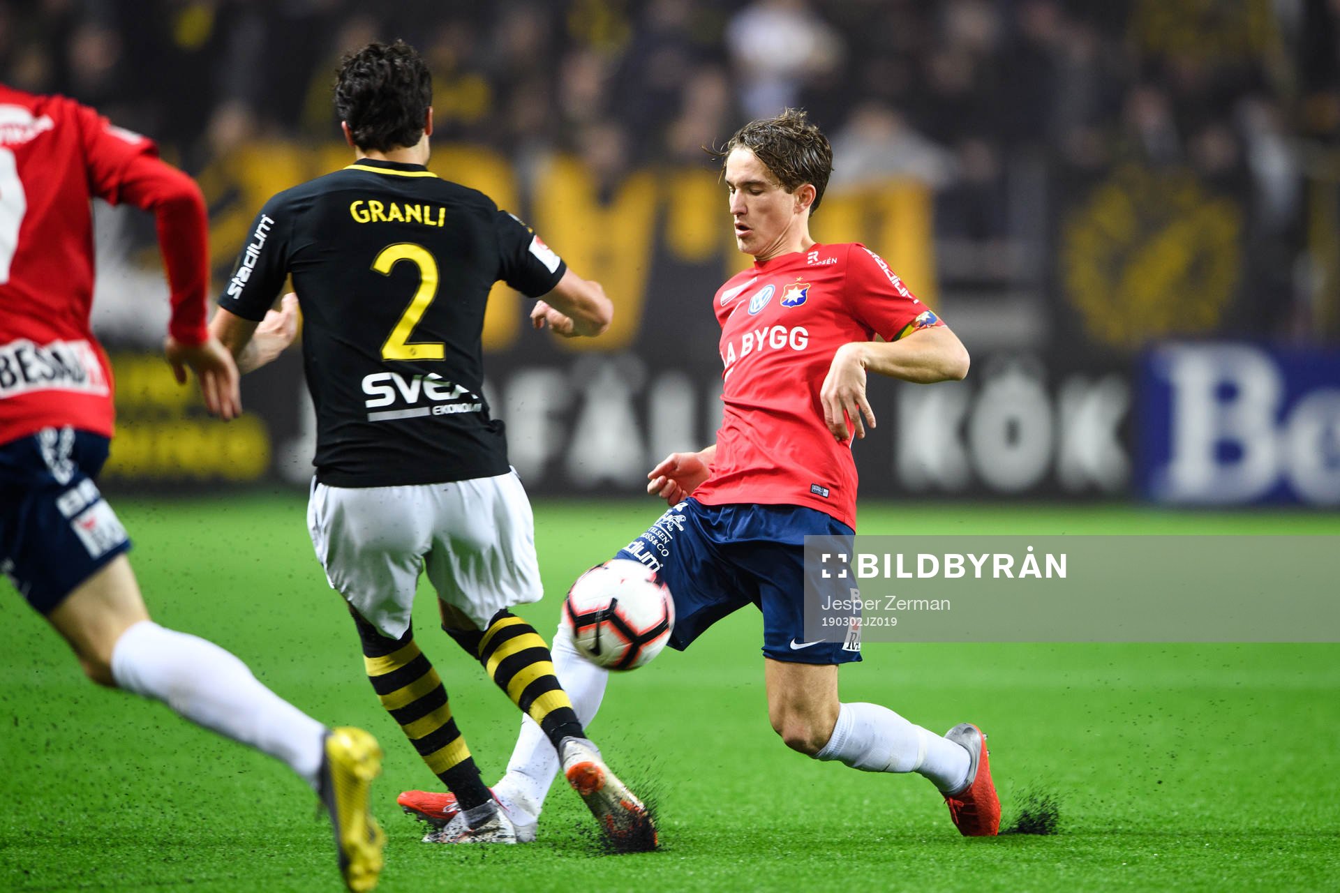 s Daniel Granli och Örgrytes Jakob Lindström