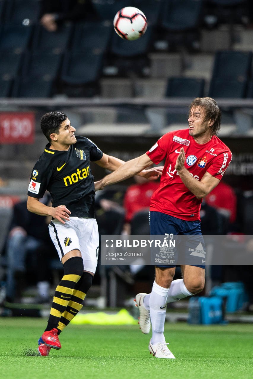 s Tarik Elyounoussi och Örgrytes Danny Ervik