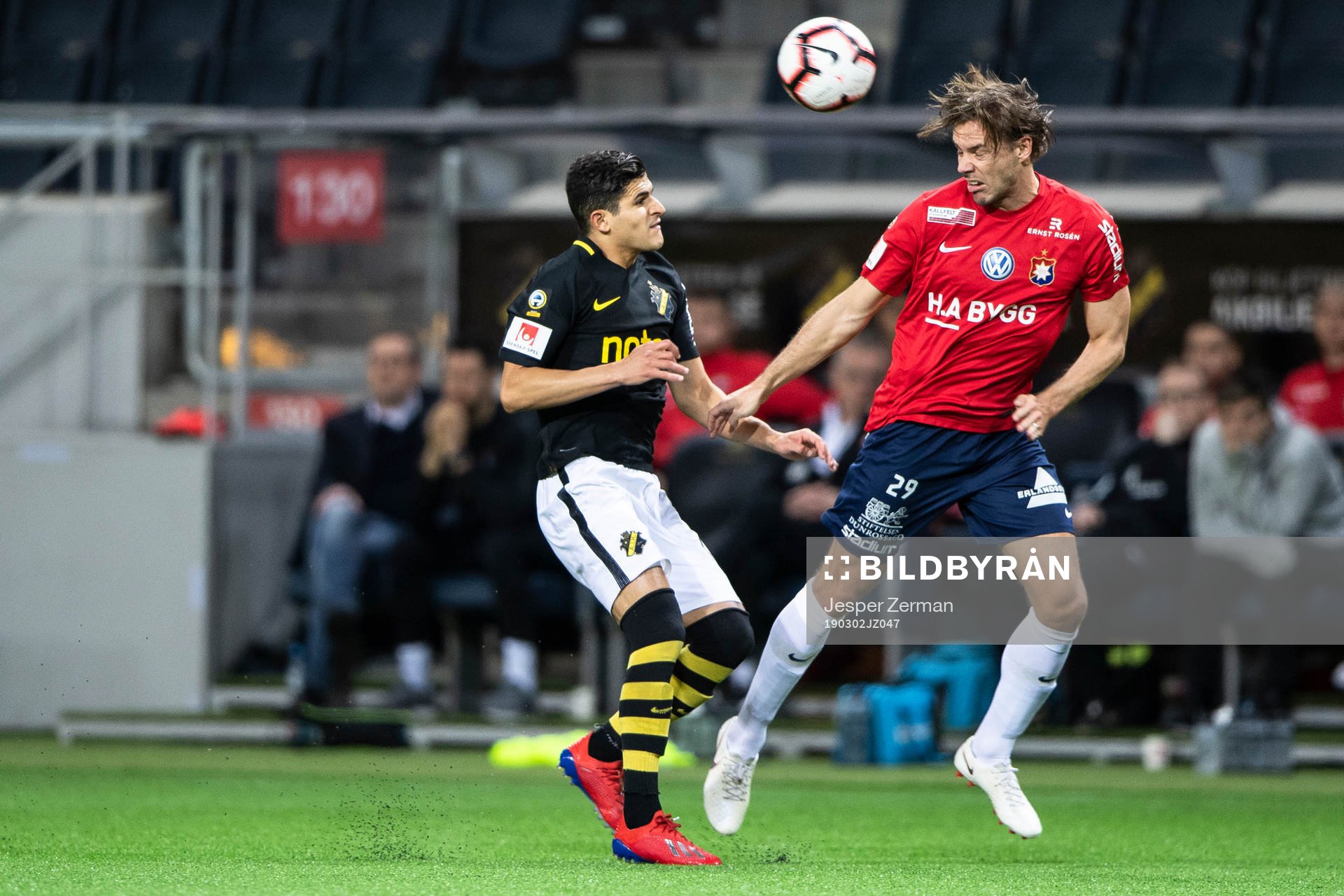 s Tarik Elyounoussi och Örgrytes Danny Ervik