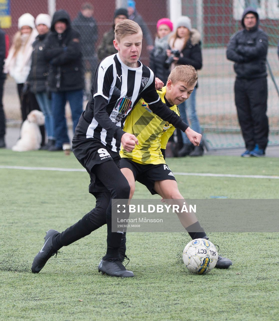 i matchen i DM för pojkar födda 2005 mellan Vankiva och