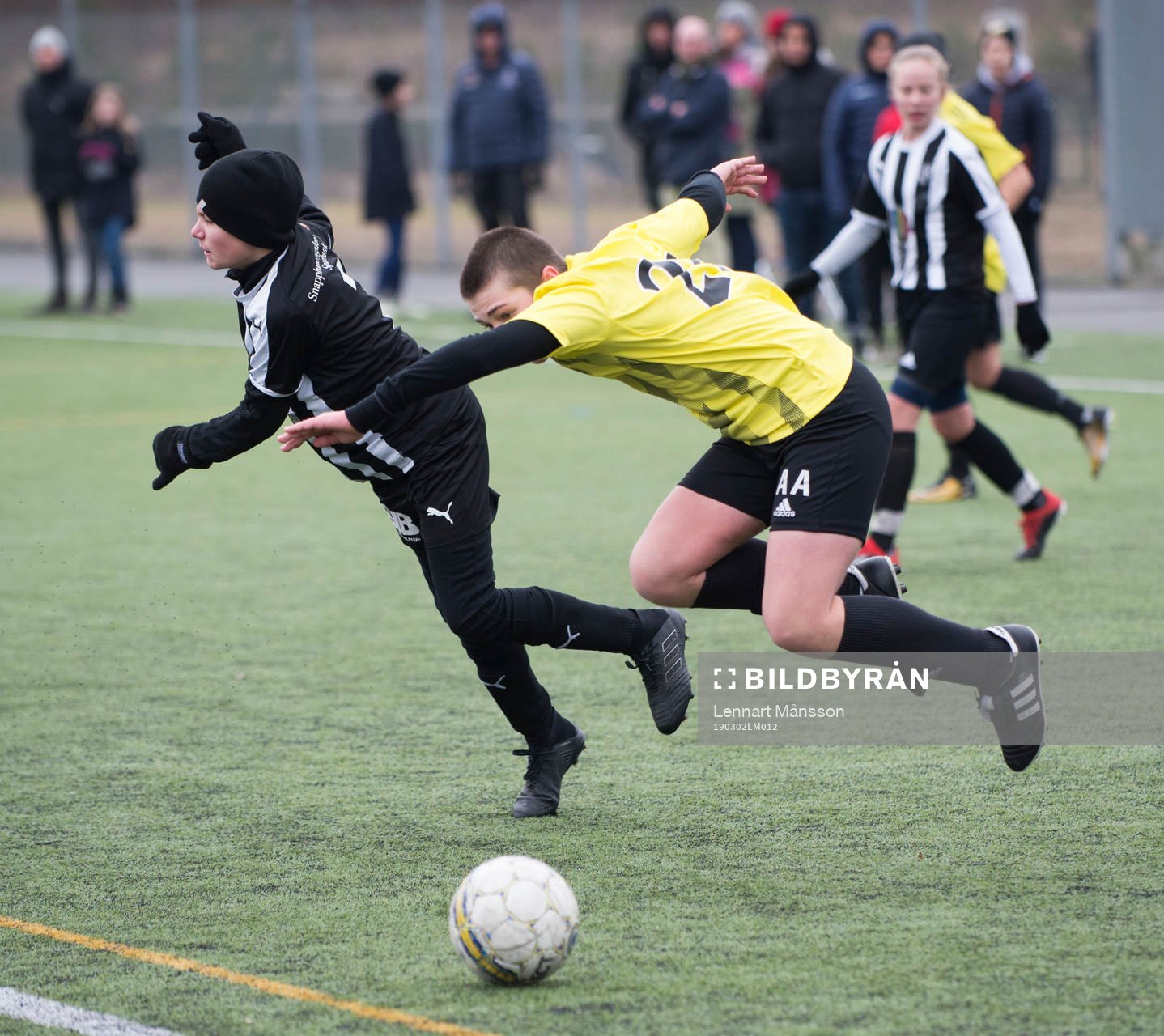 i matchen i DM för pojkar födda 2005 mellan Vankiva och