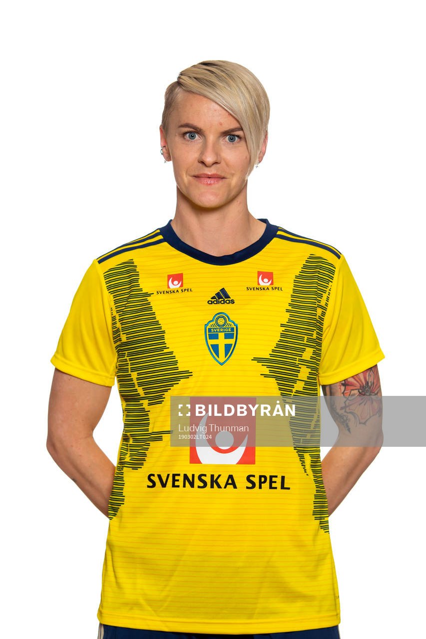Nilla Fischer of Sweden poses for a portrait