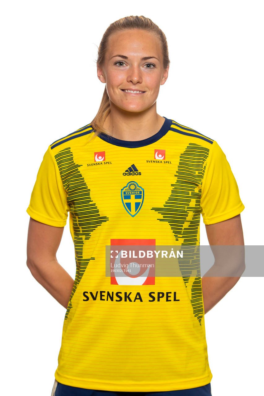 Magdalena Eriksson of Sweden poses for a portrait