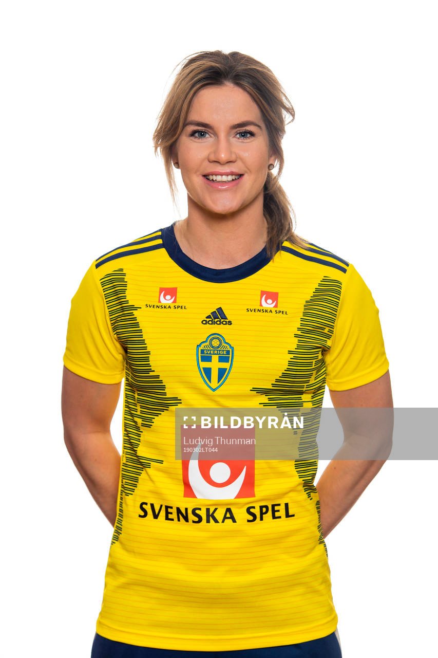Hanna Folkesson of Sweden poses for a portrait