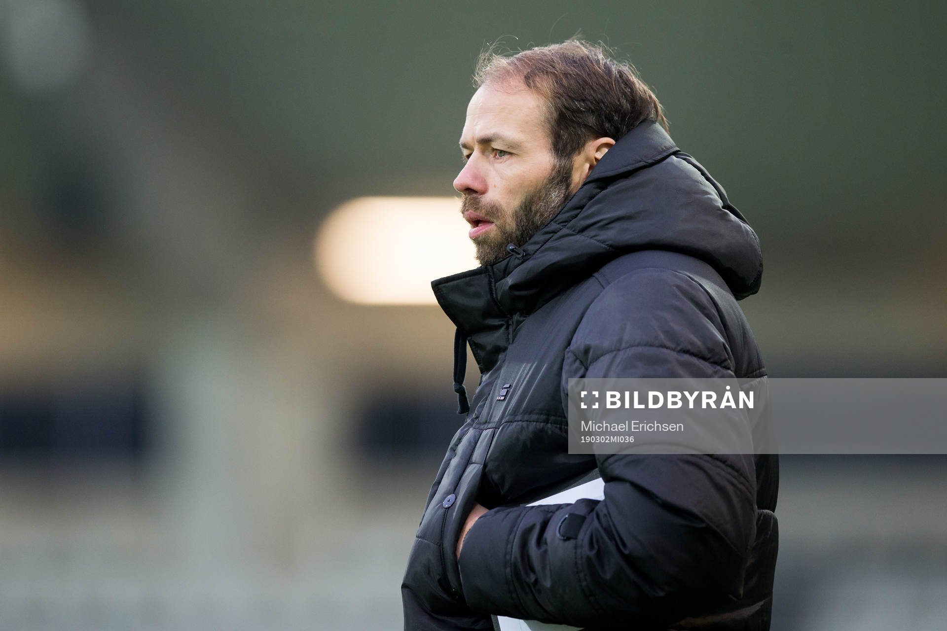 Häckens tränare Andreas Alm