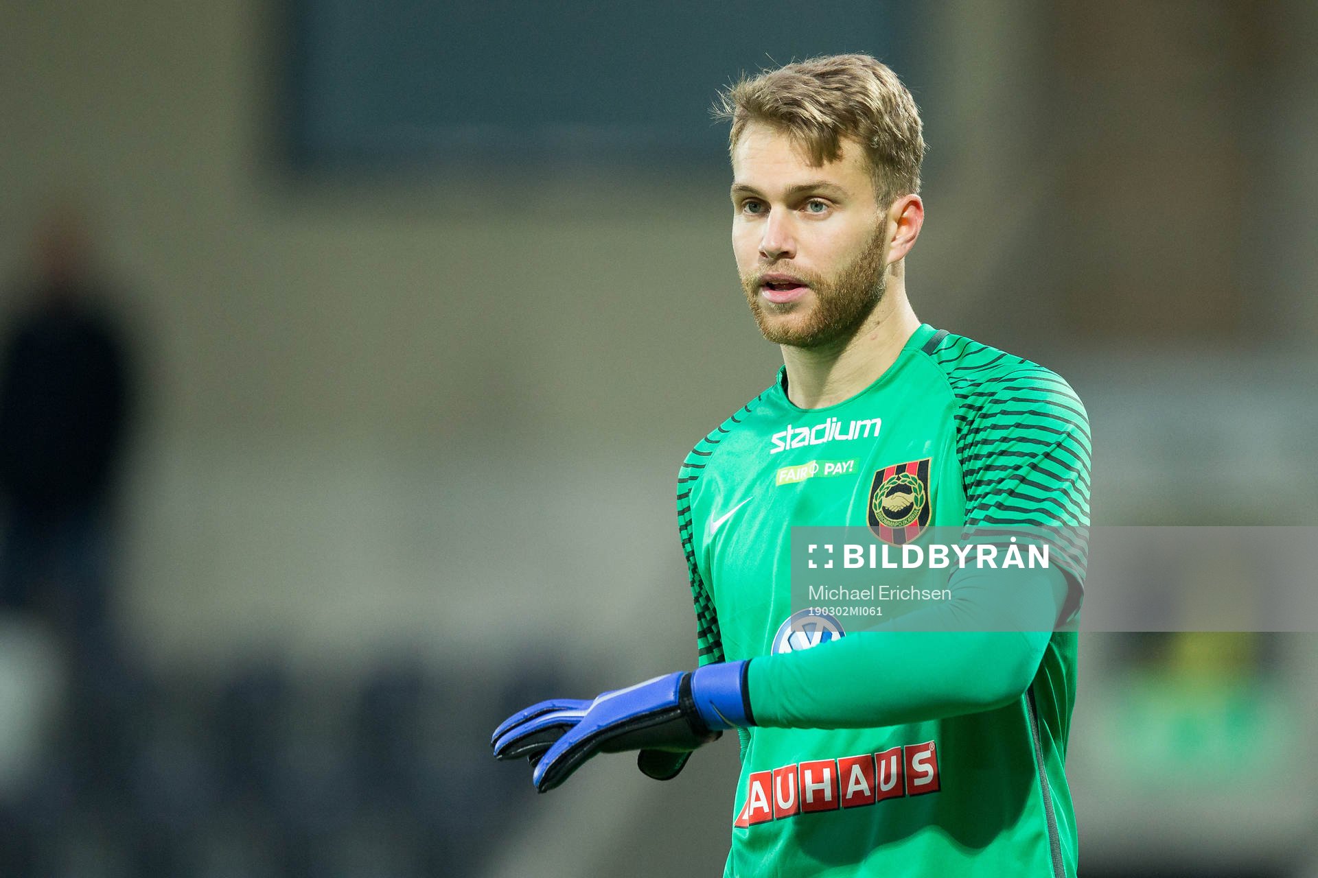 Brommapojkarnas målvakt Rasmus Emanuelsson