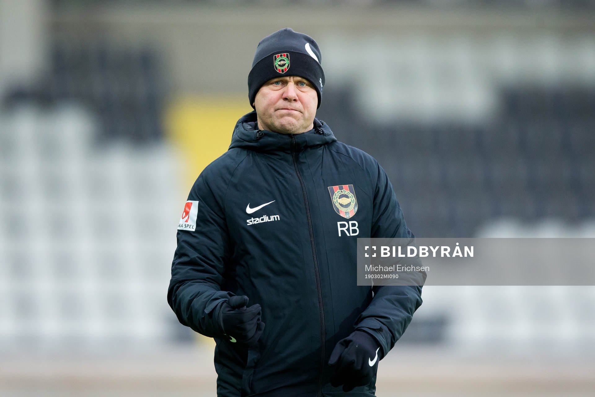 Brommapojkarnas tränare Roberth Björknesjö