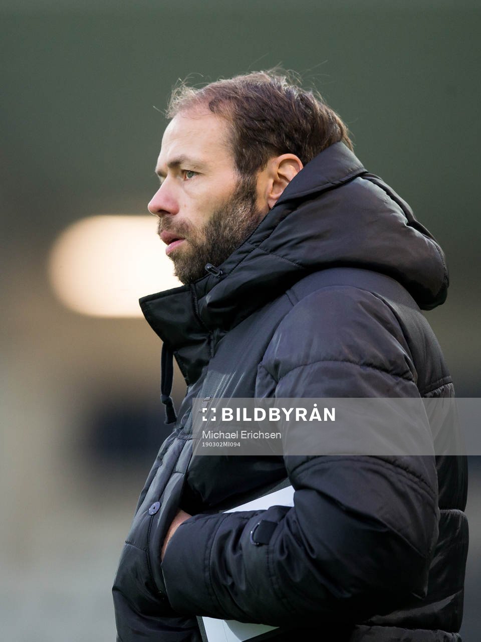 Häckens tränare Andreas Alm