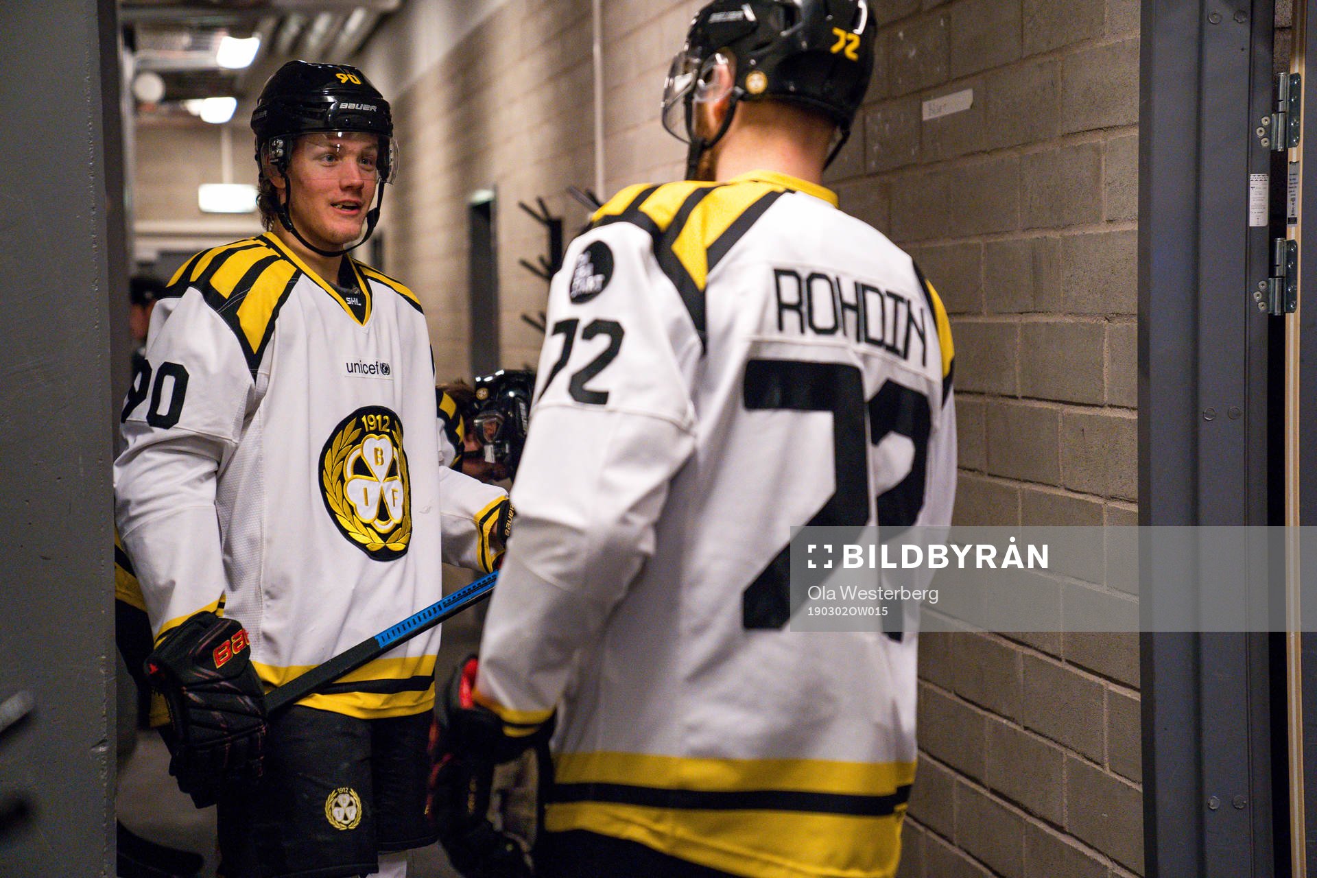 Brynäs Jesper Boqvist  och Joachim Rohdin