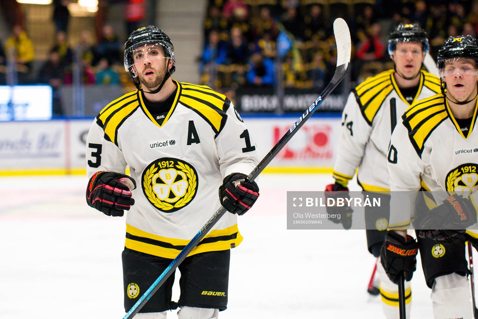 Brynäs Ryan Gunderson jublar