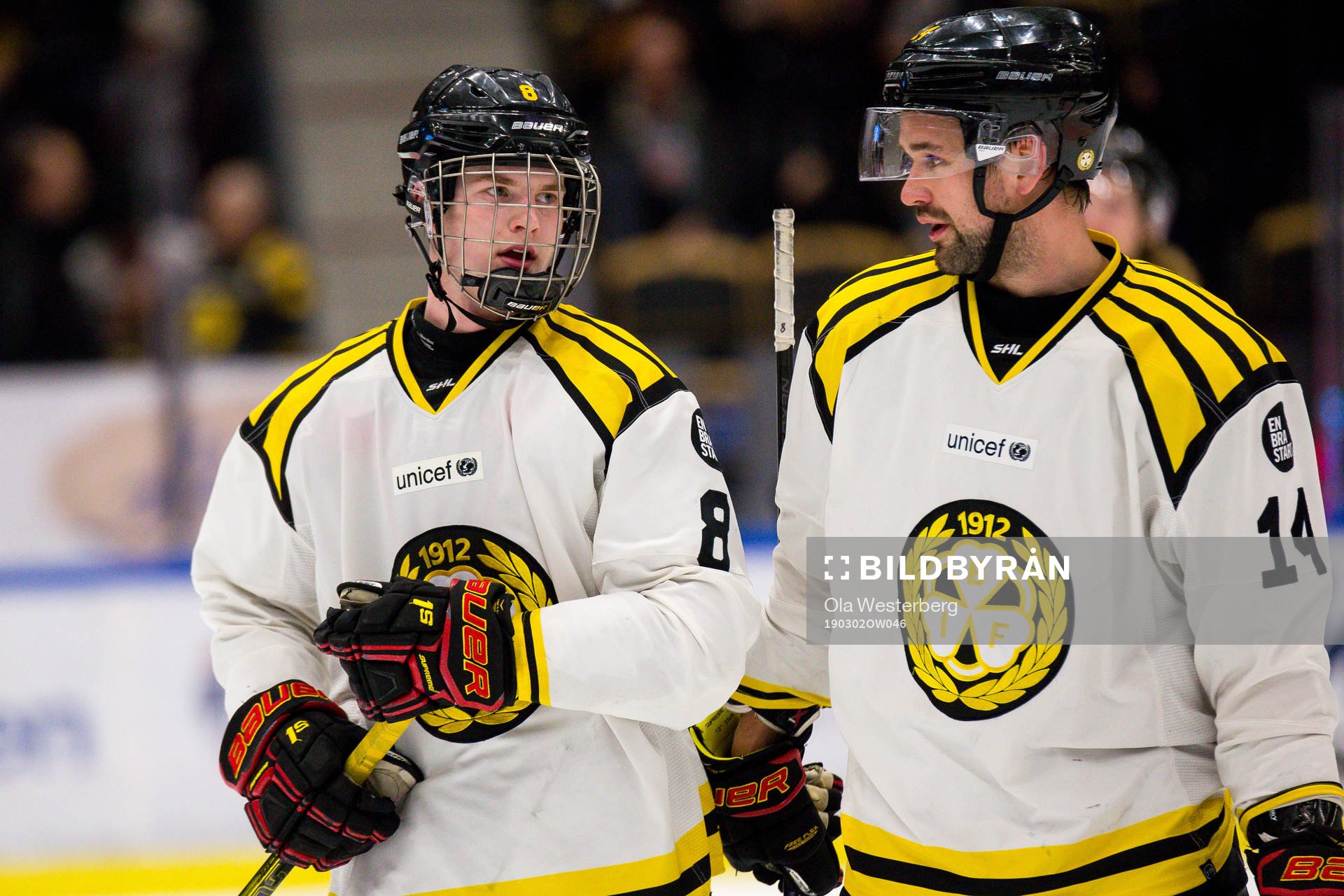 Brynäs Victor Söderström och Johan Alcén