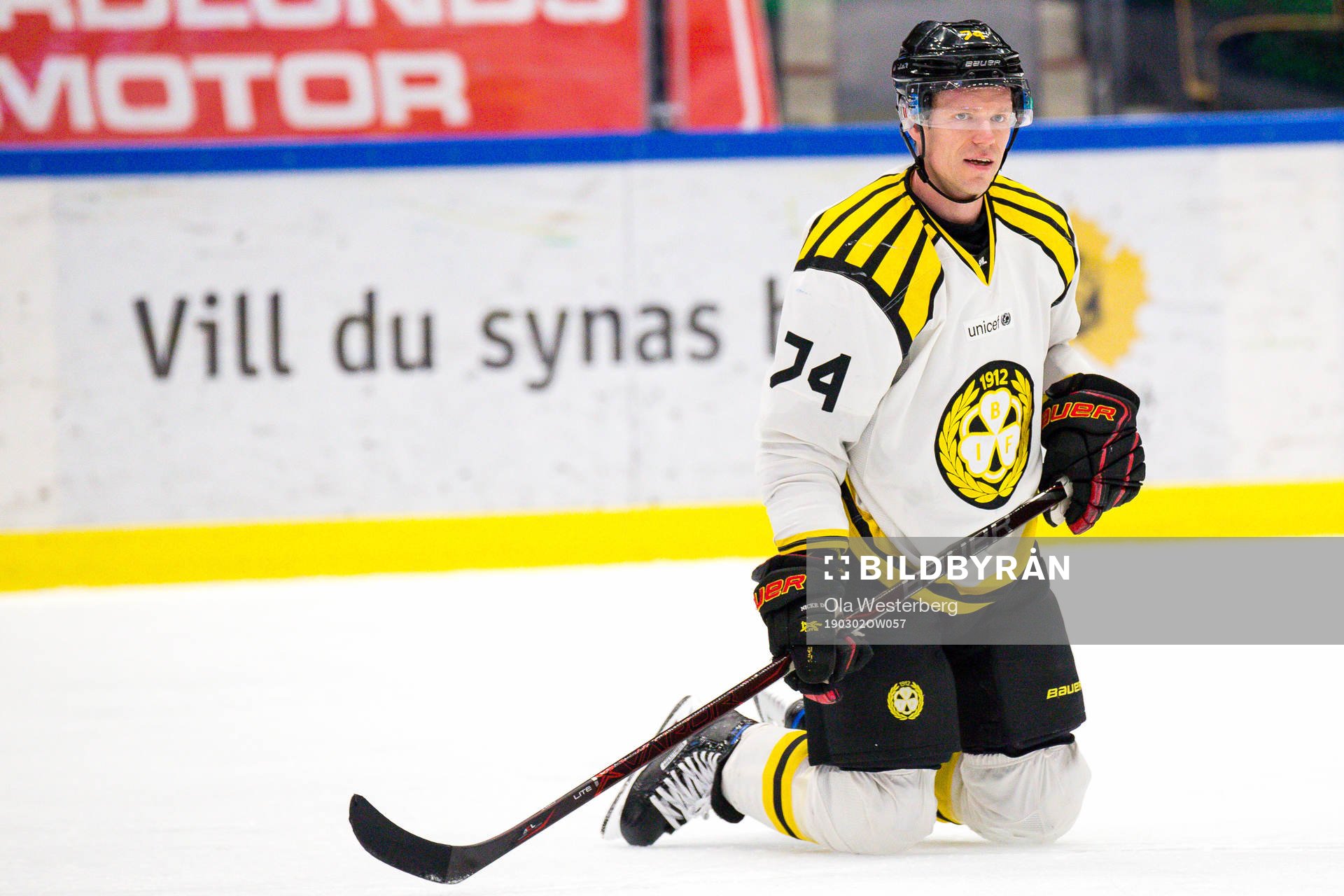 Brynäs Nicklas Danielsson deppar