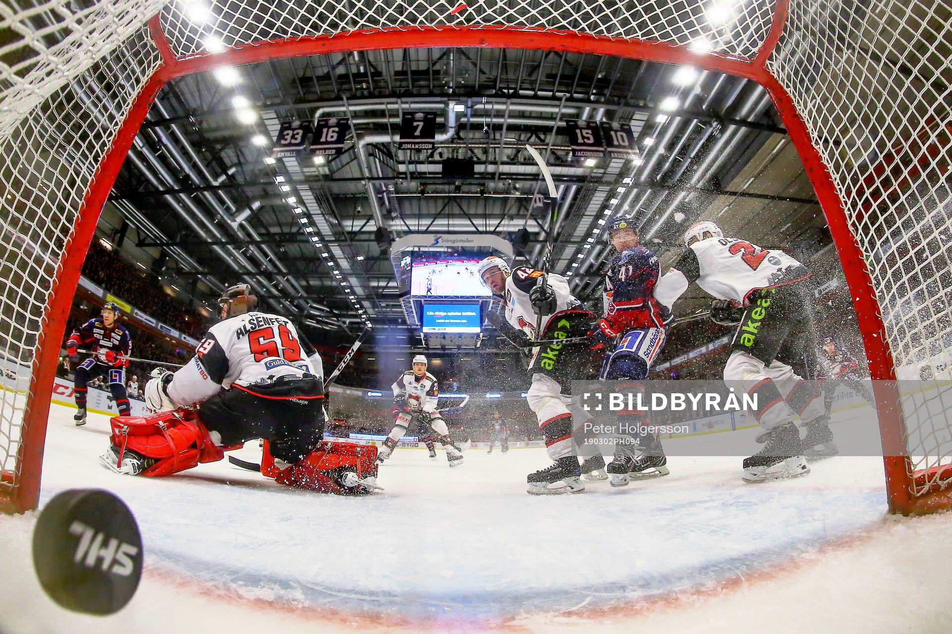 Mål 1-0 av Linköpings Derek Roy