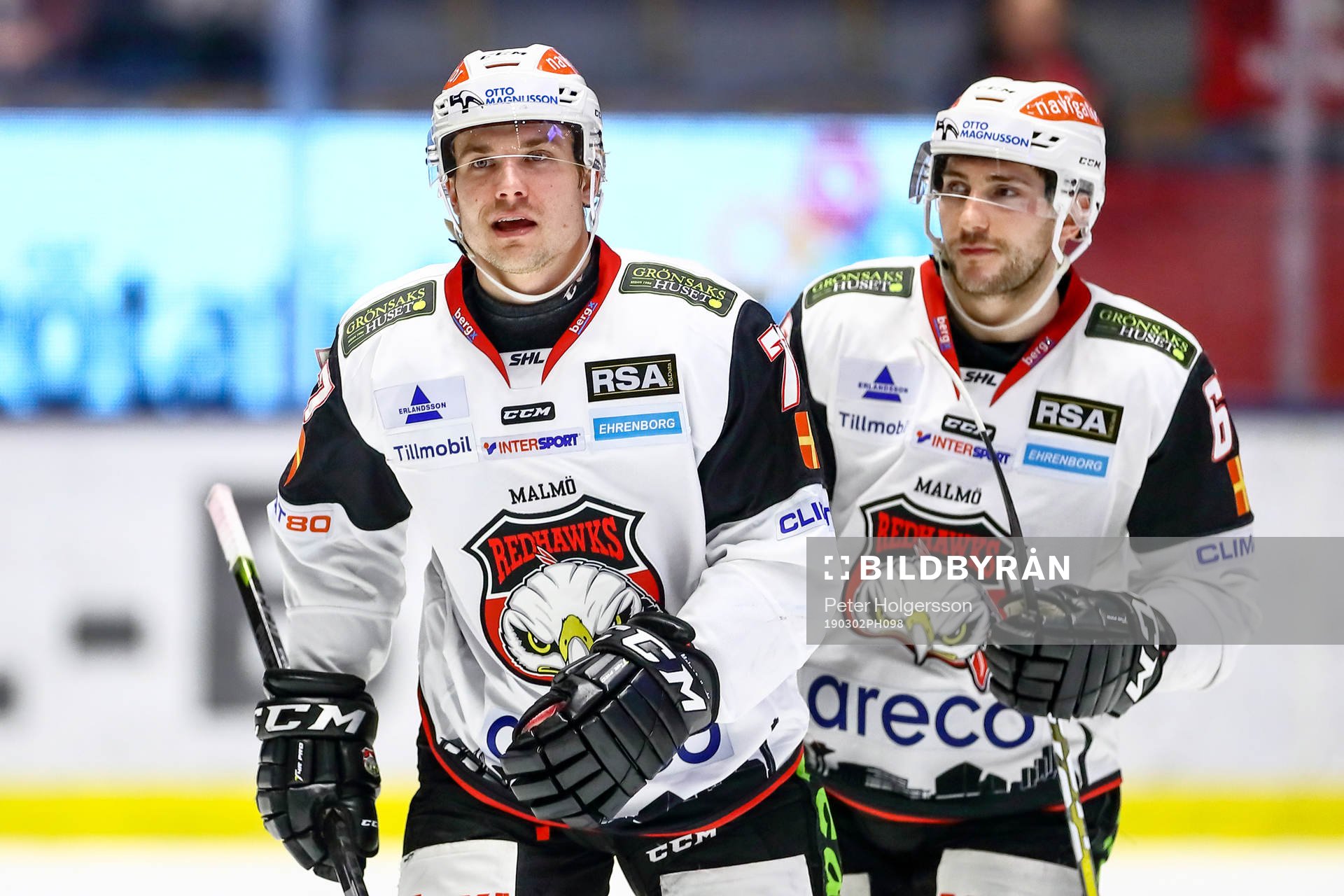Malmö Redhawks Pontus Netterberg jublar