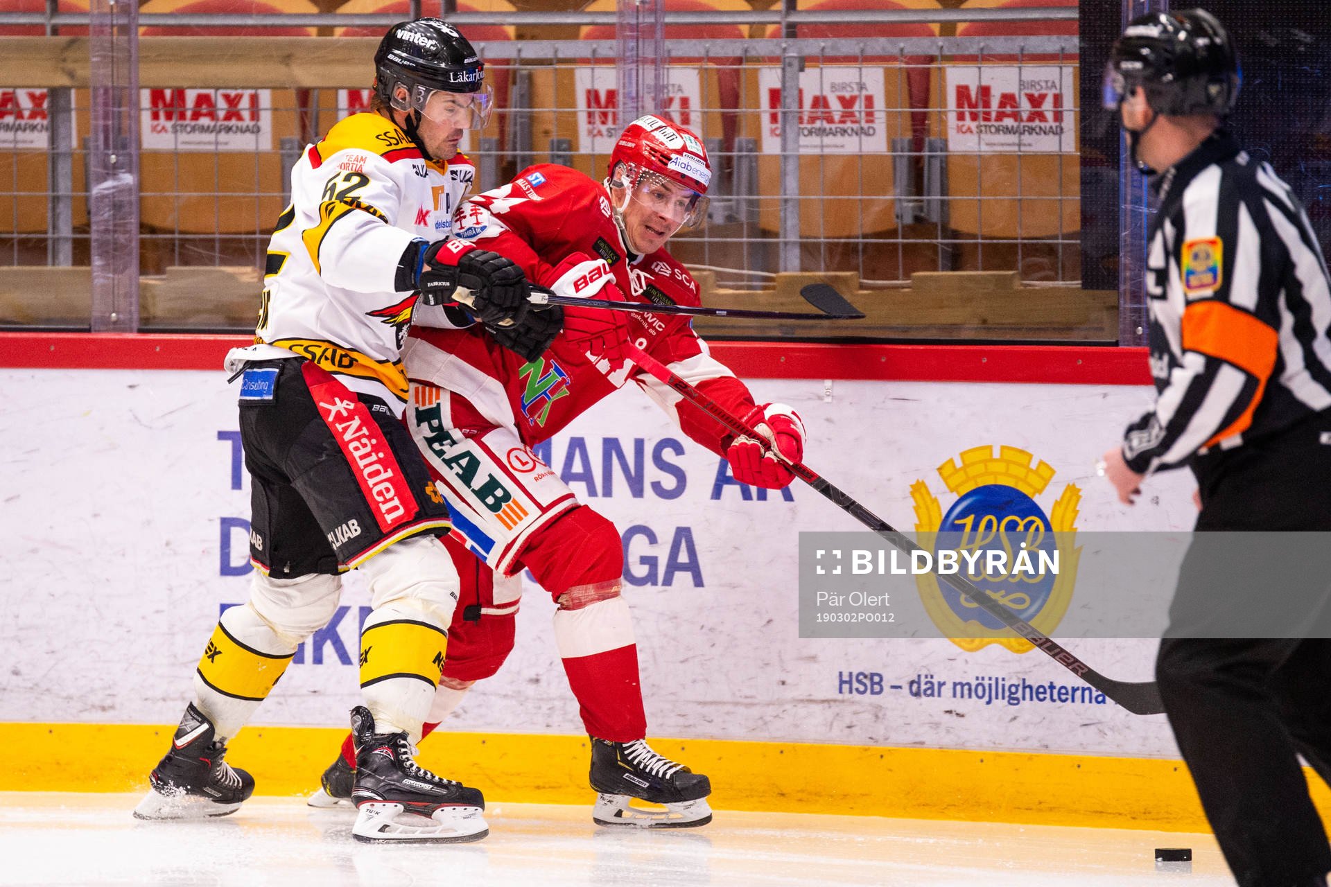 Luleås Karl Fabricius och Timrås Andreas Molinder