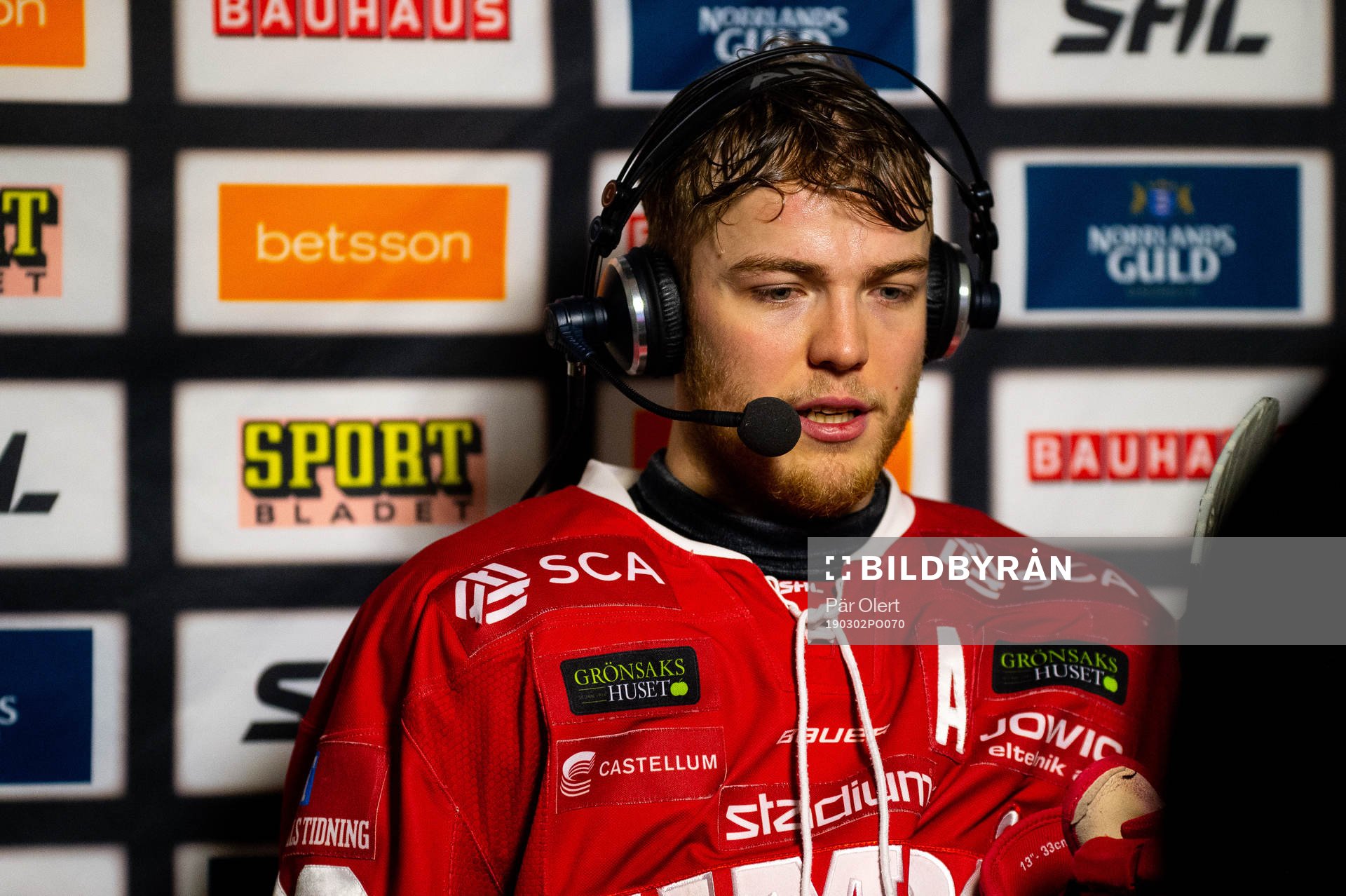 Timrås Emil Berglund i intervju