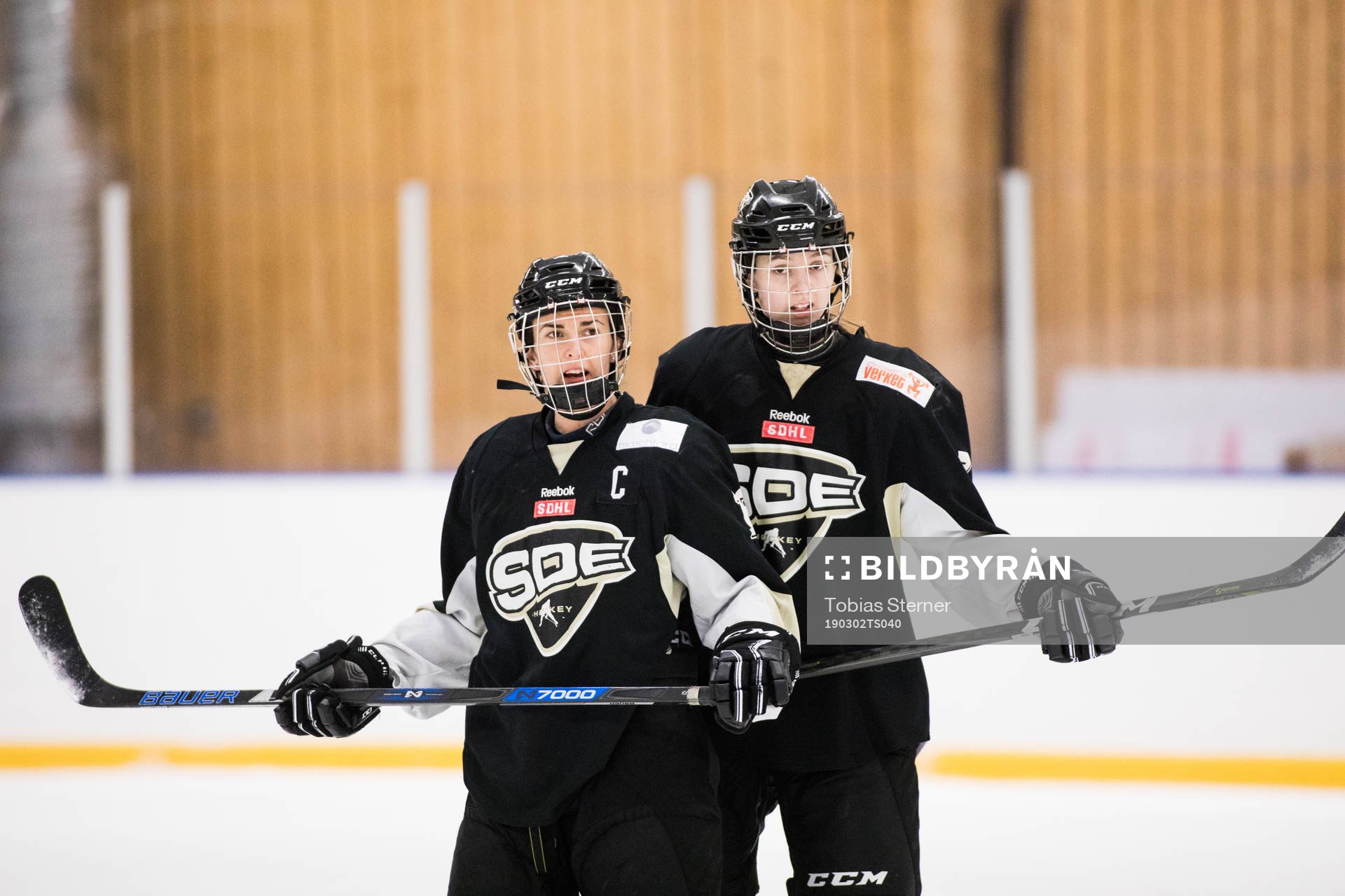 s Leanne Ganney och Agnes Wilhelmsson