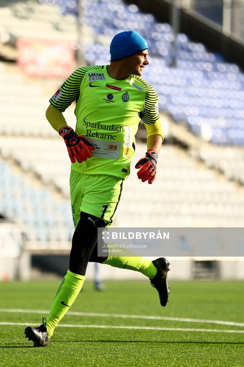 AFC Eskilstunas målvakt Ole Söderberg