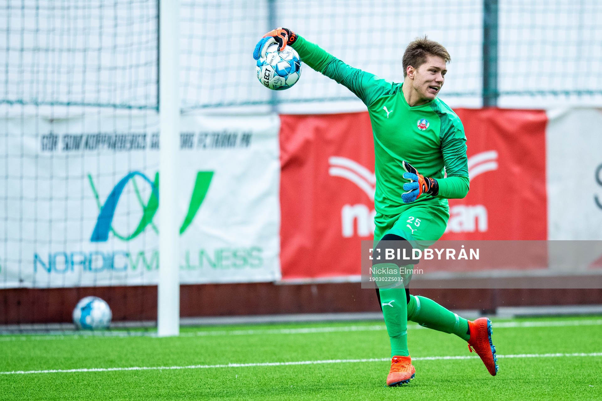 Helsingborgs målvakt Kalle Joelsson