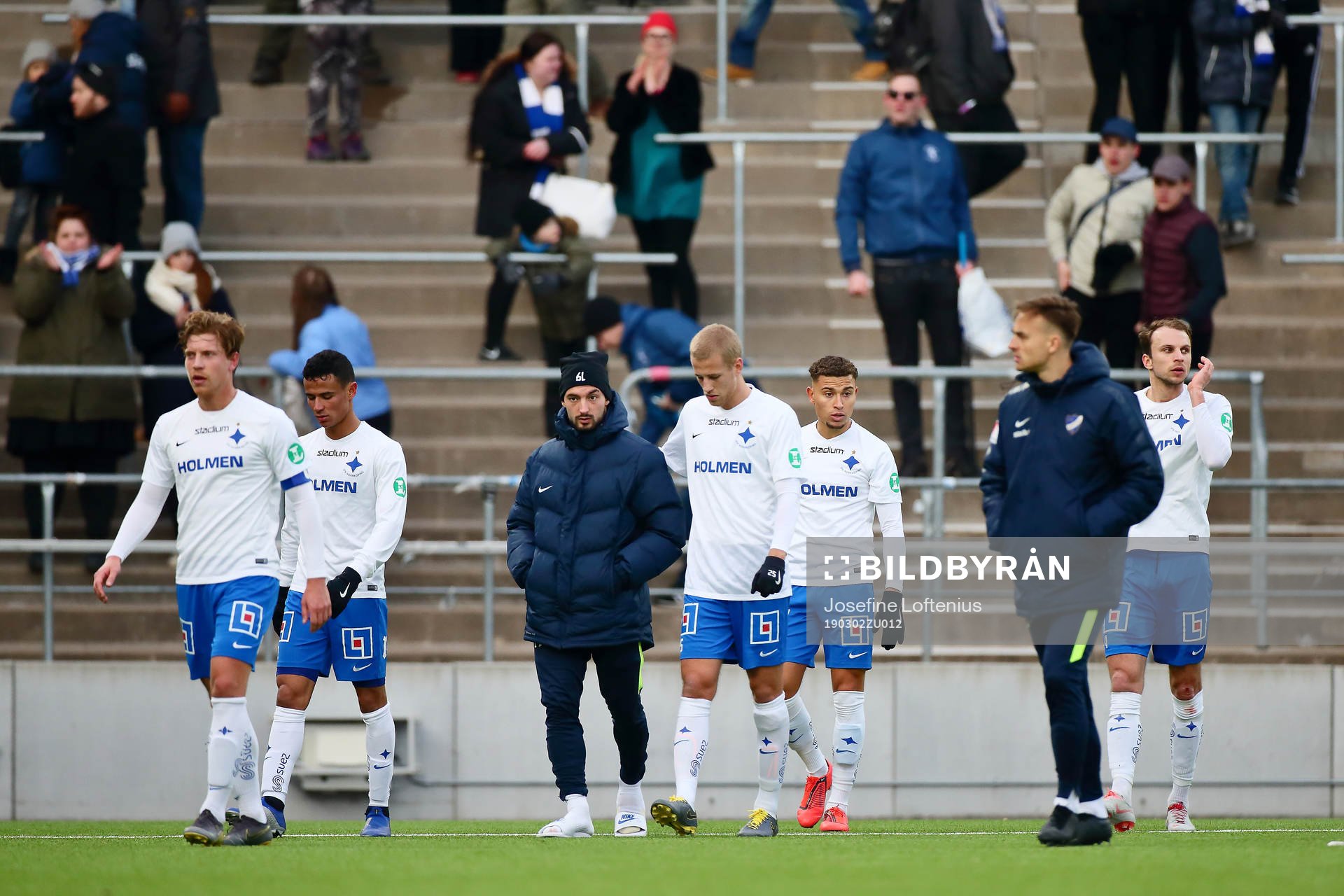 IFK Norrköpings Alexander Fransson, Ian Smith, Sead