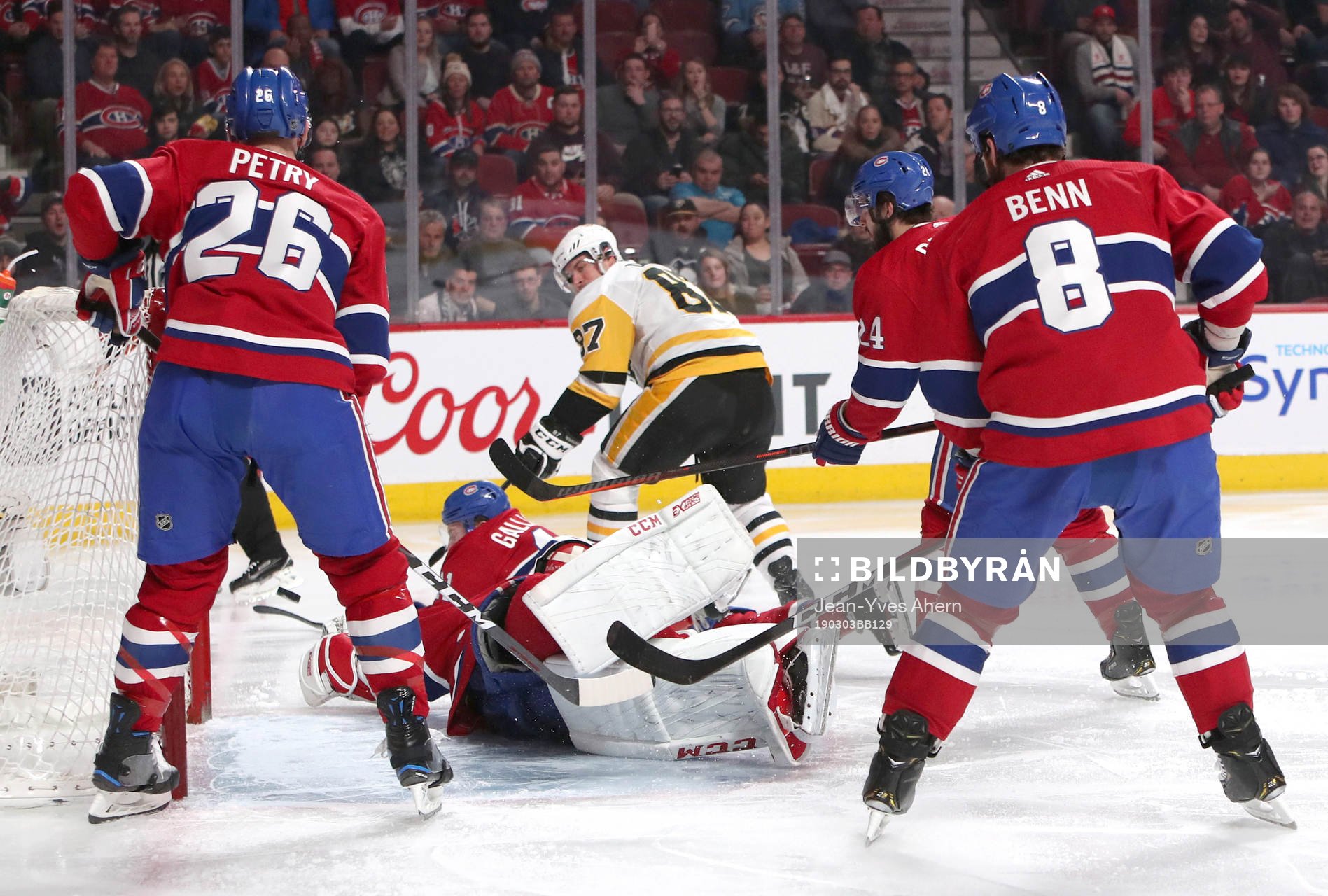 Ishockey, NHL Mar 2, 2019; Montreal, Quebec, CAN; Montreal