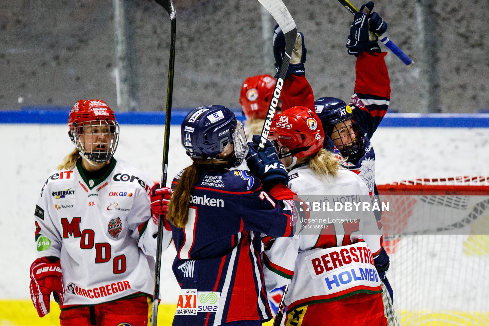 Linköpings Kennedy Marchment jublar