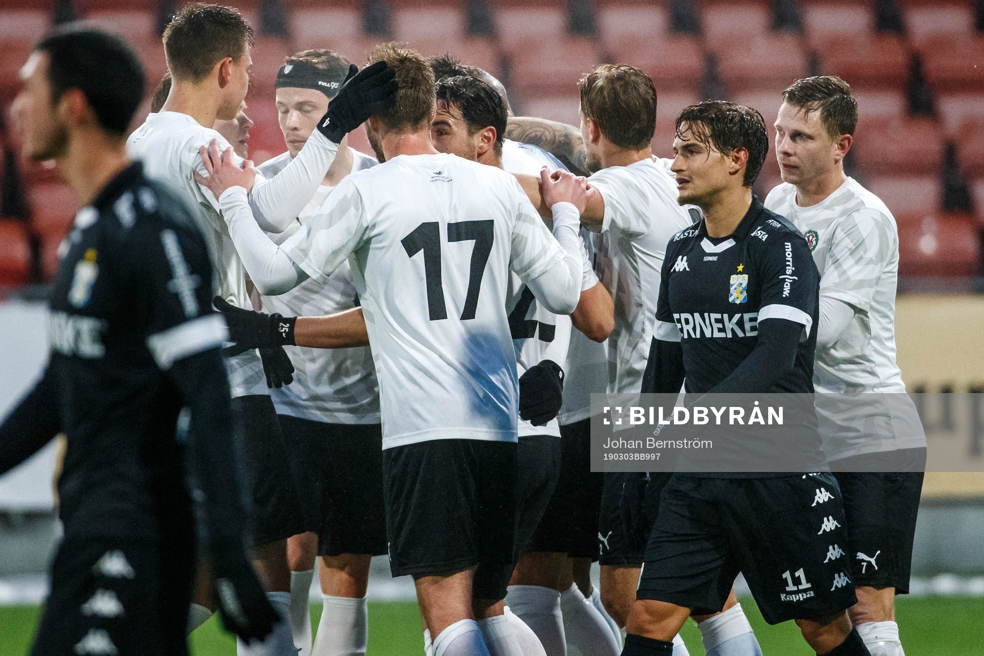 IFK Göteborgs Amin Affane deppar